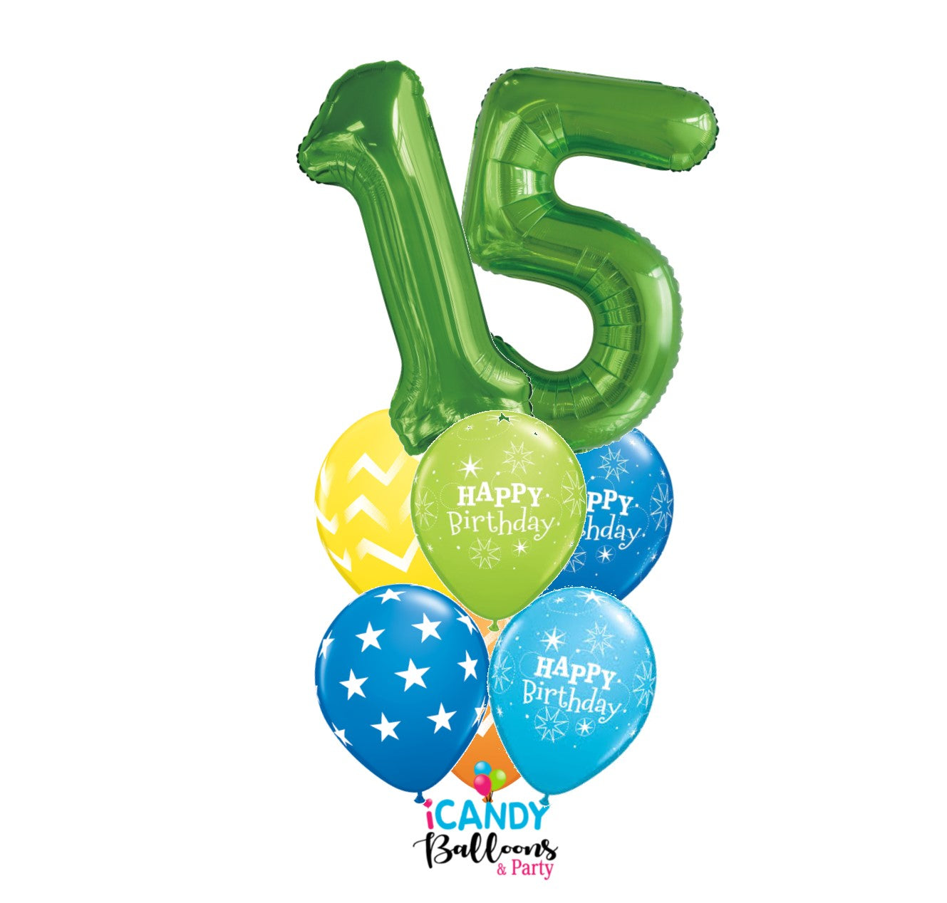 15th Birthday Balloons