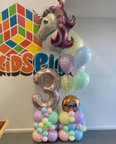 Grand Balloon Number Marquee Design- Choose Theme & Age