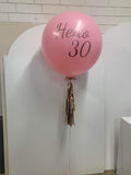 Large Personalised 60cm Latex Balloon 2-3 days float time