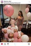 Large Personalised 60cm Latex Balloon 2-3 days float time