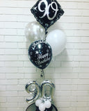 Mini Double Number Table Confetti Bouquet or Latex Bouquet  It's Just A Dinner Bouquet
