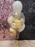 Personalised Bubble Balloon Bouquet