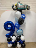 Grand Balloon Number Marquee Design- Choose Theme & Age