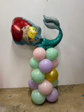 Supershape or Giant Number Tower Column Air Filled