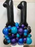 Balloon Marquee Display- Choose Colour & Age FROM