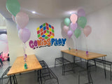 3 Balloon Bouquet Table Centrepiece ( with Hi Float 2-3 day float time) #T3