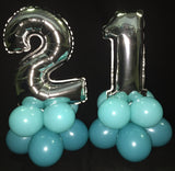 Balloon Nest Table Centrepiece Arrangement from