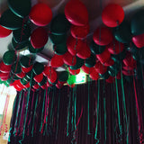 100 Ceiling Floating Helium Balloons on strings