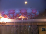 50 Ceiling Floating Balloons in a Corral
