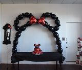 Minnie or Mickey Mouse Ears Balloon Arch