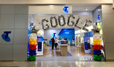 Balloon Arch 2 column with string of pearls heliums: from