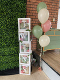 5 Balloon Bouquet Table Centrepiece ( with Hi Float 2-3 day Float Time) #T5