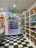 Organic Balloon Garland Grab and Go per metre FROM: