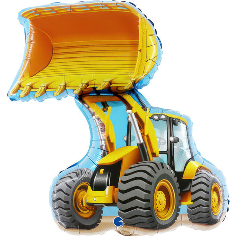 Bulldozer Foil Shape 81cm (32") INFLATED #302490