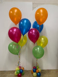 5 Balloon Bouquet Table Centrepiece ( with Hi Float 2-3 day Float Time) #T5