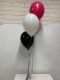3 Balloon Bouquet Table Centrepiece ( with Hi Float 48 hour float time)