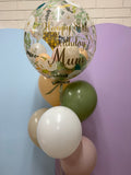 Personalised Bubble Balloon Bouquet