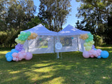 Organic Balloon Garland Grab and Go per metre FROM: