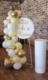 Easel Disc Balloon Garland HIRE ITEM Price from