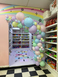 Organic Balloon Garland Grab and Go per metre FROM: