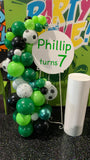 Easel  and Disc with  Balloon Garland HIRE Price from