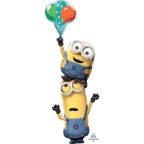 Minion Despicable Me Multi giant 78cm x 190cm Foil Balloon #36160