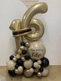 Balloon Marquee Display- Choose Colour & Age FROM