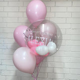 Personalised Bubble Balloon Bouquet