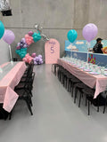 Big 40cm Latex Balloon on weight with Satin Ribbon in Standard or Chrome Colours 40cm 16inch