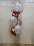 Personalised Bubble Balloon Bouquet