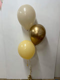 3 Balloon Bouquet Table Centrepiece ( with Hi Float 2-3 day float time) #T3
