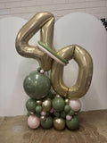 Balloon Marquee Display- Choose Colour & Age FROM