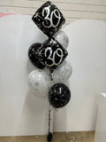 Dazzler Balloon Bouquet Choose Your Occasion/Birthday Age/Theme & Colours INFLATED #Dazzler