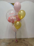 Personalised Bubble Balloon Bouquet