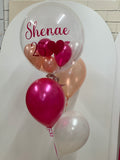 Personalised Bubble Balloon Bouquet