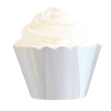 Metallic Silver Cupcake Wrapper 12 pack
