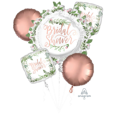 Love & Leaves Bridal Shower 5 Pack Bouquet Kit INFLATED #38519