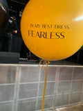Large Personalised 60cm Latex Balloon 2-3 days float time