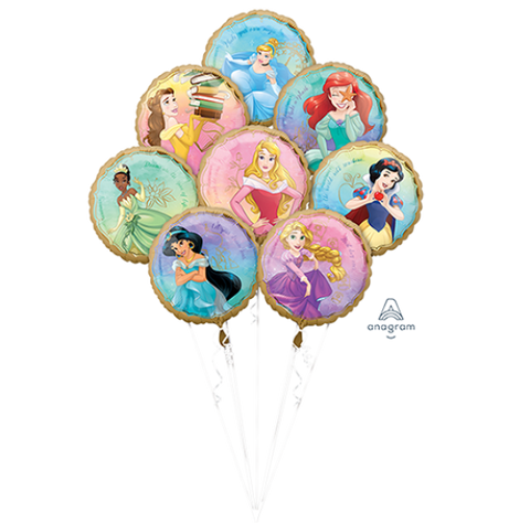 Disney Princesses Once Upon A Time 8 pack Bouquet Kit INFLATED #39808