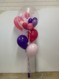 Personalised Bubble Balloon Bouquet