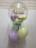 Personalised Bubble Balloon Bouquet