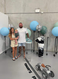 Large 60cm Latex Balloon Helium filled 3-4 day Float Time with Satin Ribbon & Balloon Weight