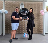 Gender Reveal Giant Confetti & Helium Filled Balloon From