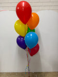Balloon Centrepiece 7 latex on balloon weight (with Hi-Float 48 hour float time) T7
