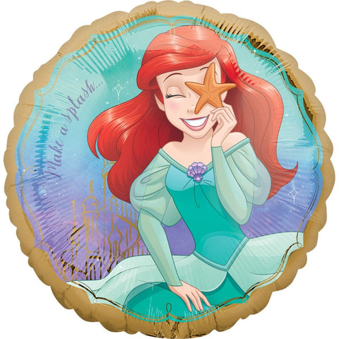 Ariel Once Upon A Time Little Mermaid Licensed Foil 45cm (18") INFLATED #39799