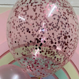 Big Confetti Filled 40cm Balloon on a weight #confetti40