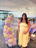 Easel  and Disc with  Balloon Garland HIRE Price from