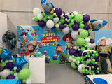 Organic Balloon Garland Grab and Go per metre FROM: