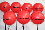 Large Personalised 60cm Latex Balloon 2-3 days float time