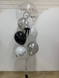 Personalised Bubble Balloon Bouquet